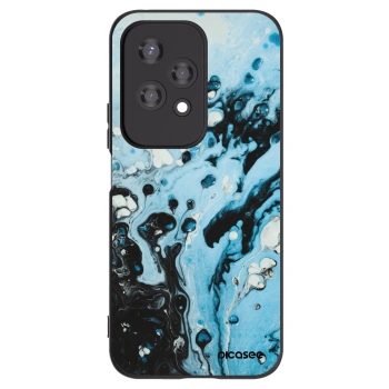 Picasee husă neagră din silicon pentru Honor 200 Lite - Organic blue