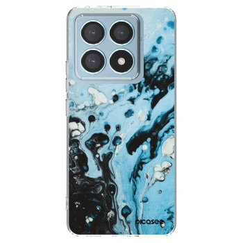 Picasee husă transparentă din silicon pentru Xiaomi 14T Pro - Organic blue