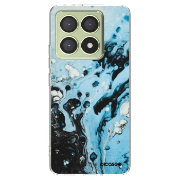 Picasee husă transparentă din silicon pentru Xiaomi 14T - Organic blue