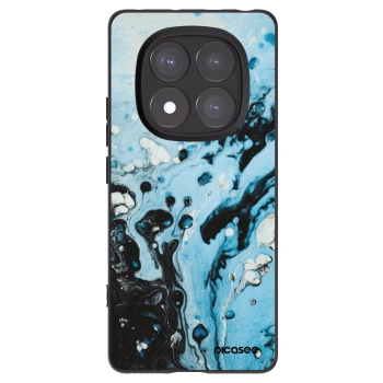 Picasee husă neagră din silicon pentru Xiaomi Redmi Note 14 Pro 5G - Organic blue