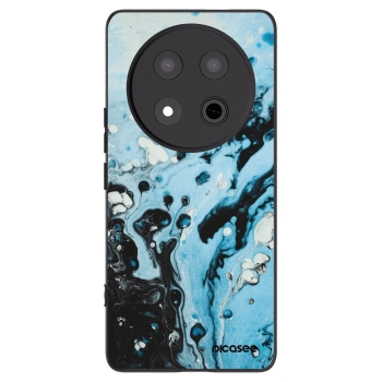 Picasee husă neagră din silicon pentru Honor Magic7 Lite 5G - Organic blue