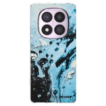 Picasee husă transparentă din silicon pentru Xiaomi Redmi Note 14 Pro 4G - Organic blue