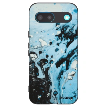 Picasee husă neagră din silicon pentru Google Pixel 8 - Organic blue