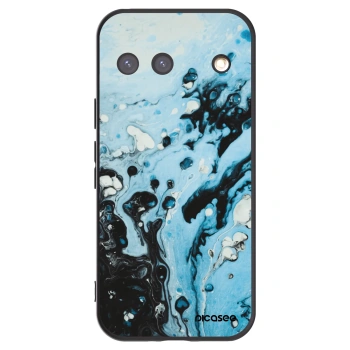 Picasee husă neagră din silicon pentru Google Pixel 9 - Organic blue