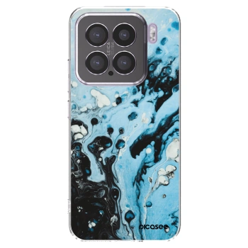 Picasee husă transparentă din silicon pentru Xiaomi 15 - Organic blue