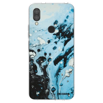 Picasee husă transparentă din silicon pentru Xiaomi Redmi 7 - Organic blue