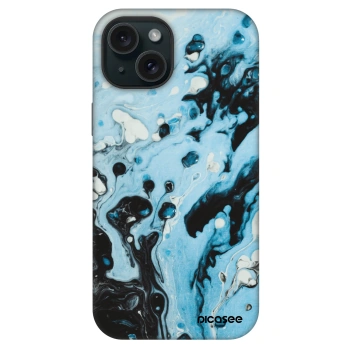 Picasee Fashion Case MagSafe pentru Apple iPhone 15 - Organic blue