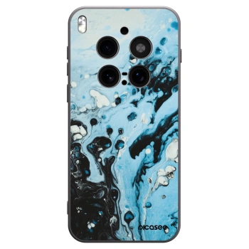 Picasee husă neagră din silicon pentru Vivo X300 Pro - Organic blue