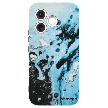 Picasee husă neagră din silicon pentru Honor 600 Lite - Organic blue