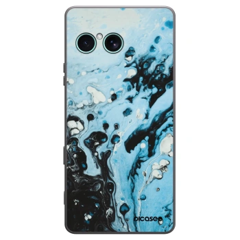 Picasee husă neagră din silicon pentru Sony Xperia 10 VII - Organic blue