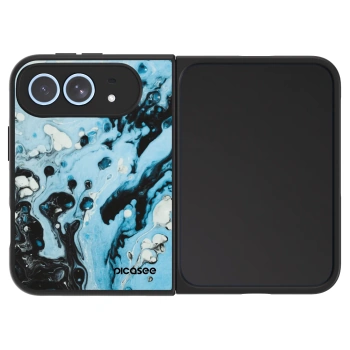 Picasee ULTIMATE CASE MagSafe pentru Apple iPhone Duo - Organic blue