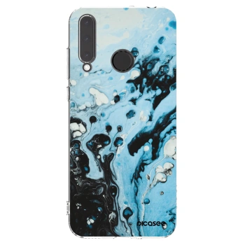 Picasee husă transparentă din silicon pentru Honor 20 Lite - Organic blue