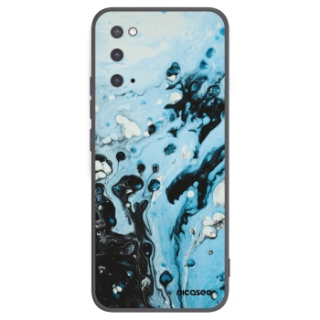 Picasee husă neagră din silicon pentru Samsung Galaxy S20 G980F - Organic blue