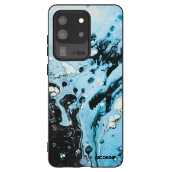 Picasee husă neagră din silicon pentru Samsung Galaxy S20 Ultra 5G G988F - Organic blue