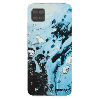 Picasee husă transparentă din silicon pentru Huawei P40 Lite - Organic blue