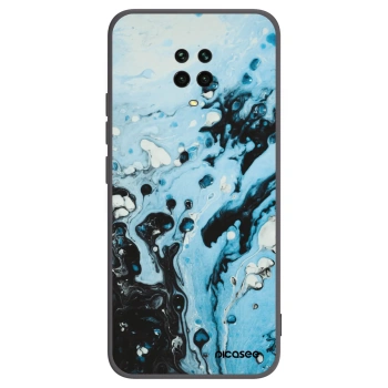 Picasee husă neagră din silicon pentru Xiaomi Redmi Note 9S - Organic blue