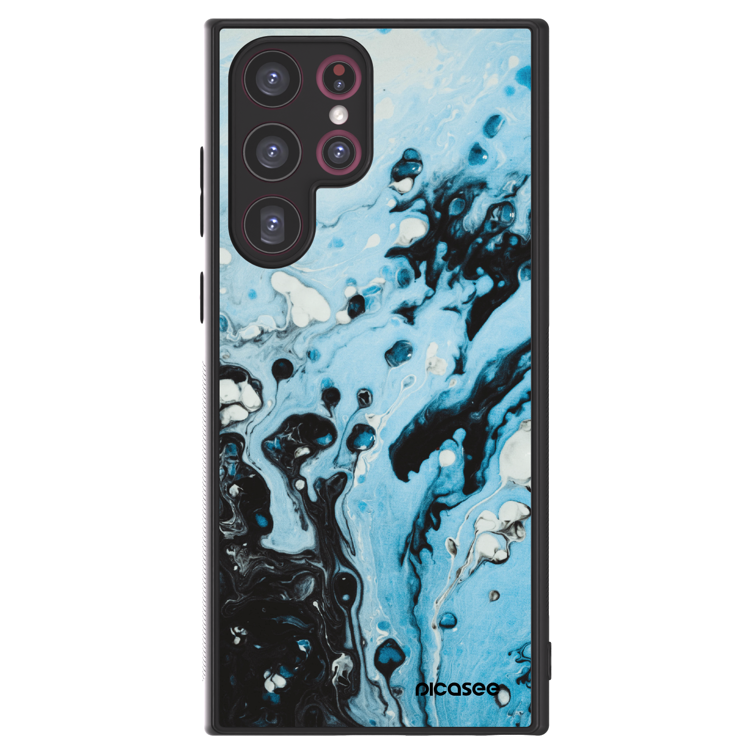 Picasee ULTIMATE CASE pentru Samsung Galaxy S22 Ultra 5G - Organic blue