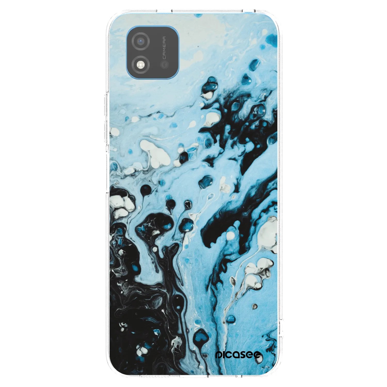 Picasee husă transparentă din silicon pentru Realme C11 (2021) - Organic blue
