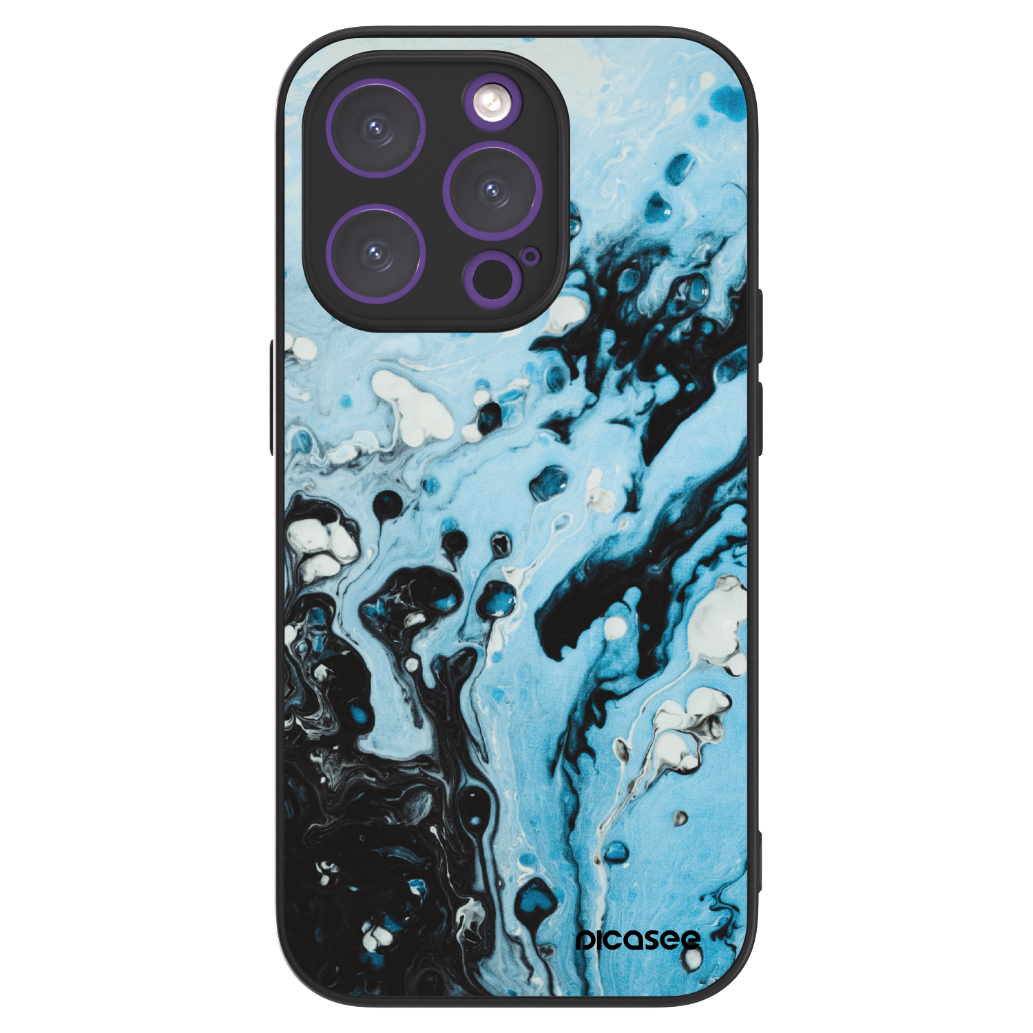 Picasee ULTIMATE CASE pentru Apple iPhone 14 Pro - Organic blue