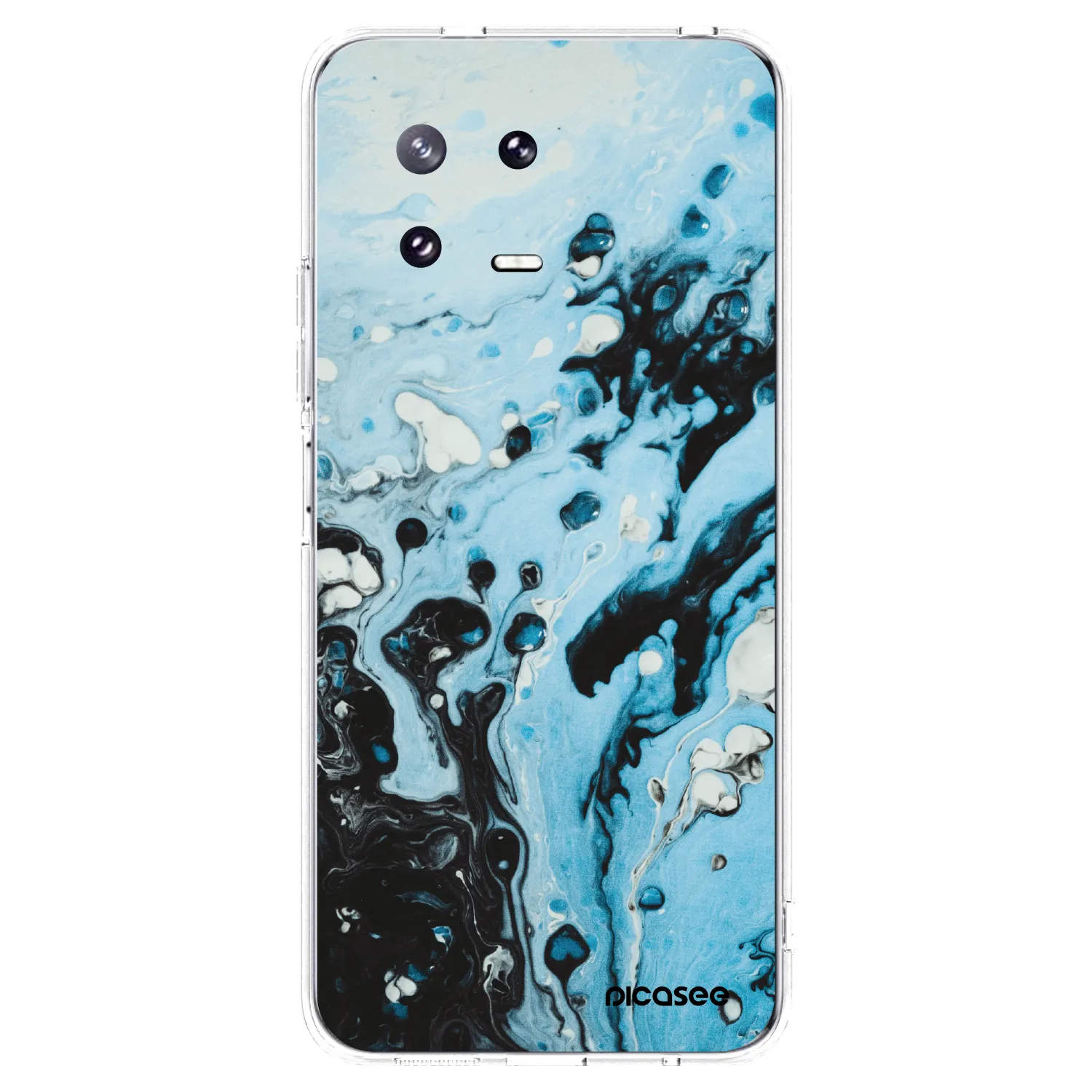 Picasee husă transparentă din silicon pentru Xiaomi 13 Pro - Organic blue