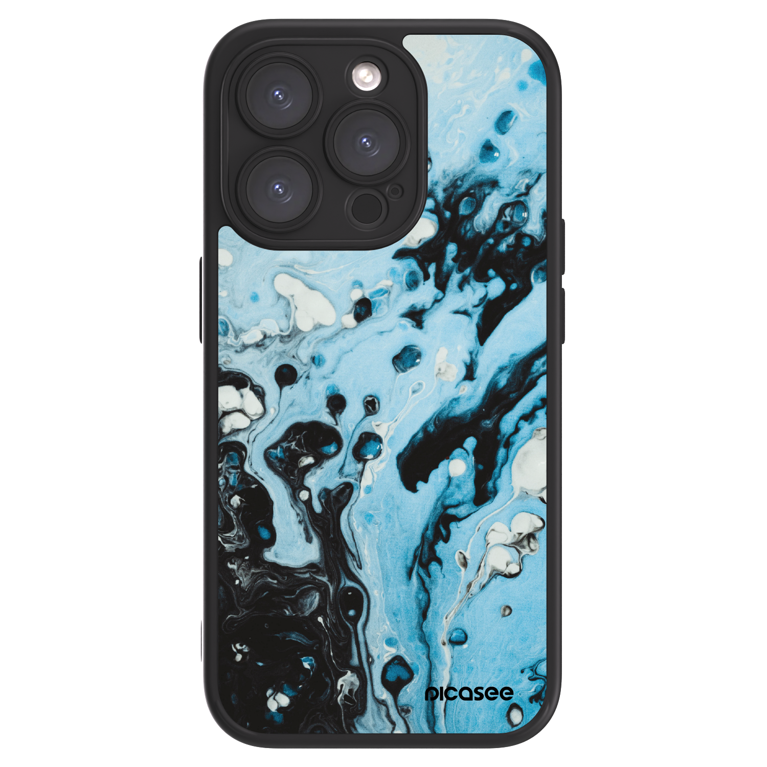 Picasee ULTIMATE CASE MagSafe pentru Apple iPhone 15 Pro - Organic blue