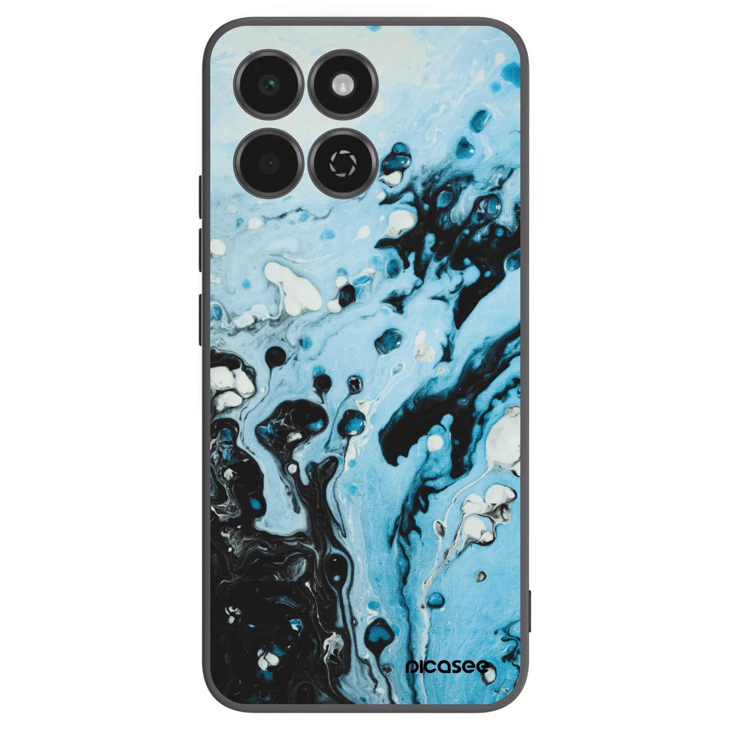 Picasee husă neagră din silicon pentru Honor 200 Smart 5G - Organic blue