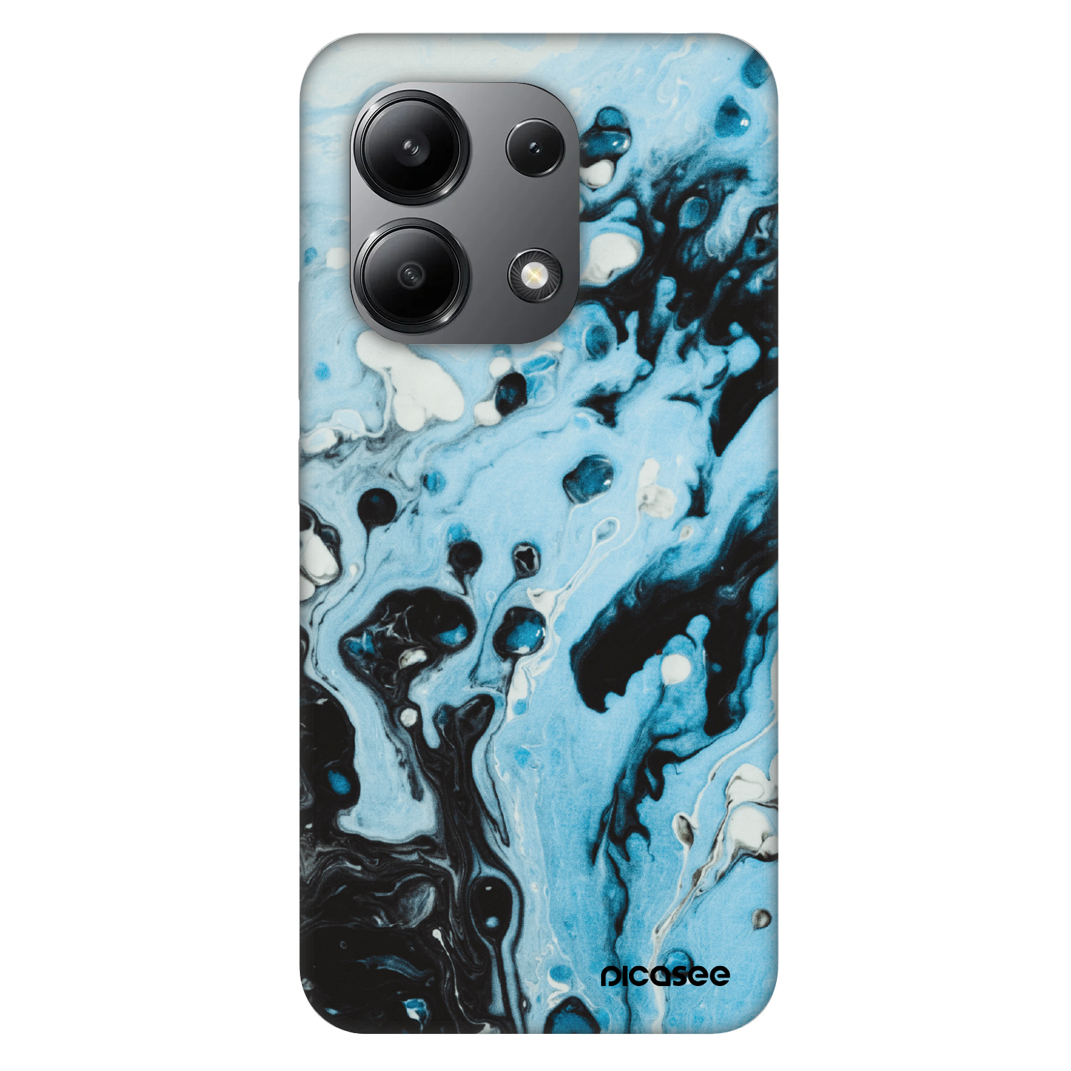 Picasee Fashion Case pentru Xiaomi Redmi Note 13 4G - Organic blue