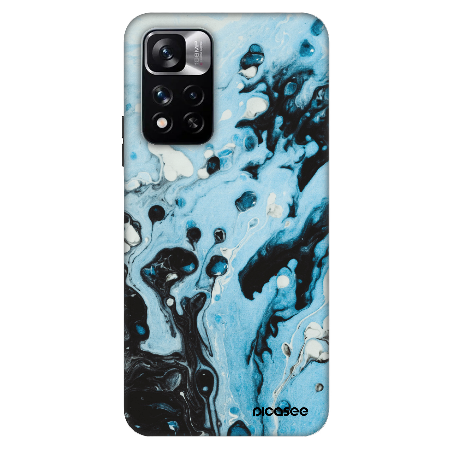 Picasee Fashion Case pentru Xiaomi Redmi Note 11 Pro 5G - Organic blue