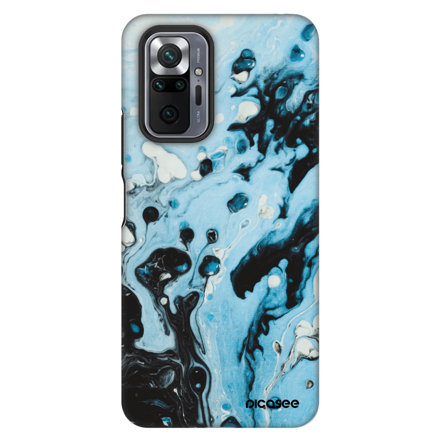 Picasee Fashion Case pentru Xiaomi Redmi Note 10 Pro - Organic blue