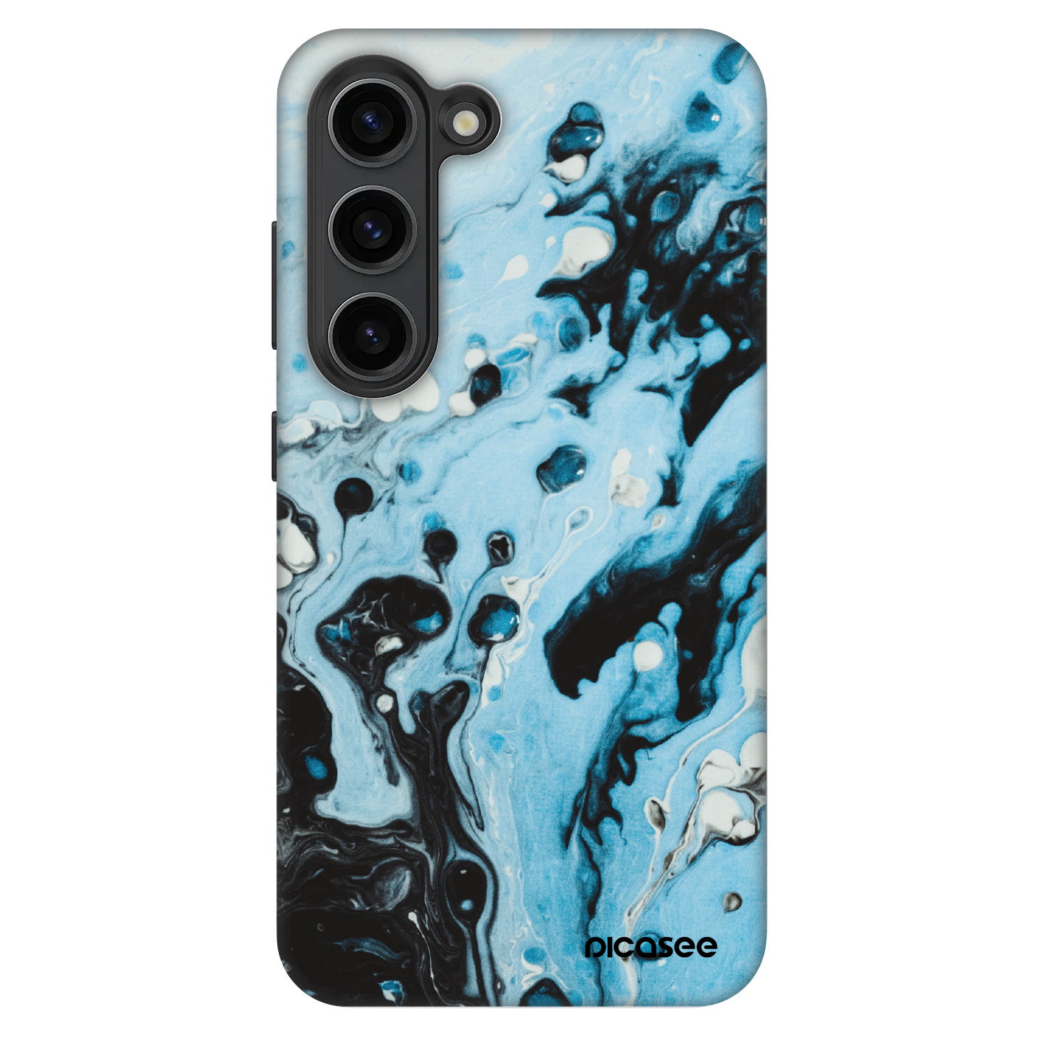 Picasee Fashion Case pentru Samsung Galaxy S23 5G - Organic blue