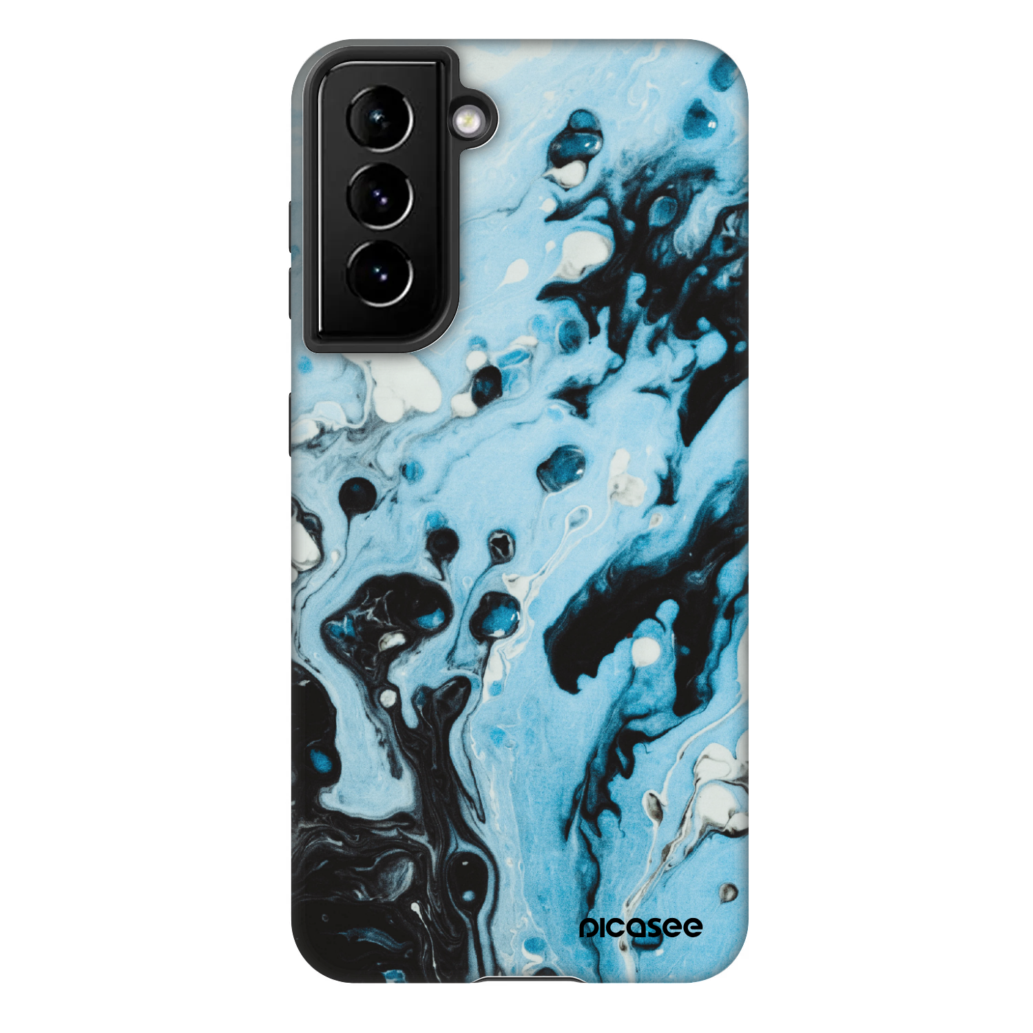 Picasee Fashion Case pentru Samsung Galaxy S22 5G - Organic blue
