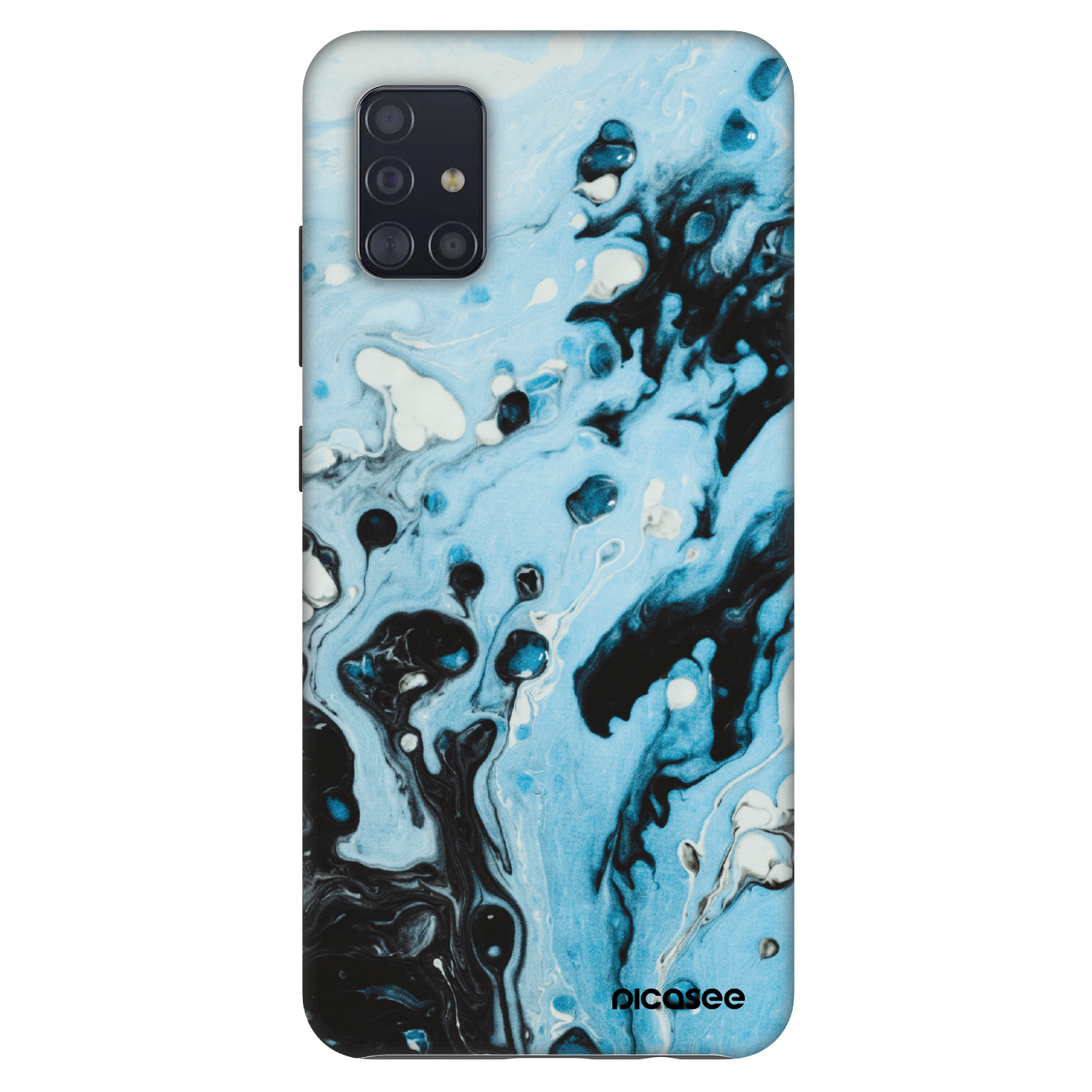 Picasee Fashion Case pentru Samsung Galaxy A51 A515F - Organic blue