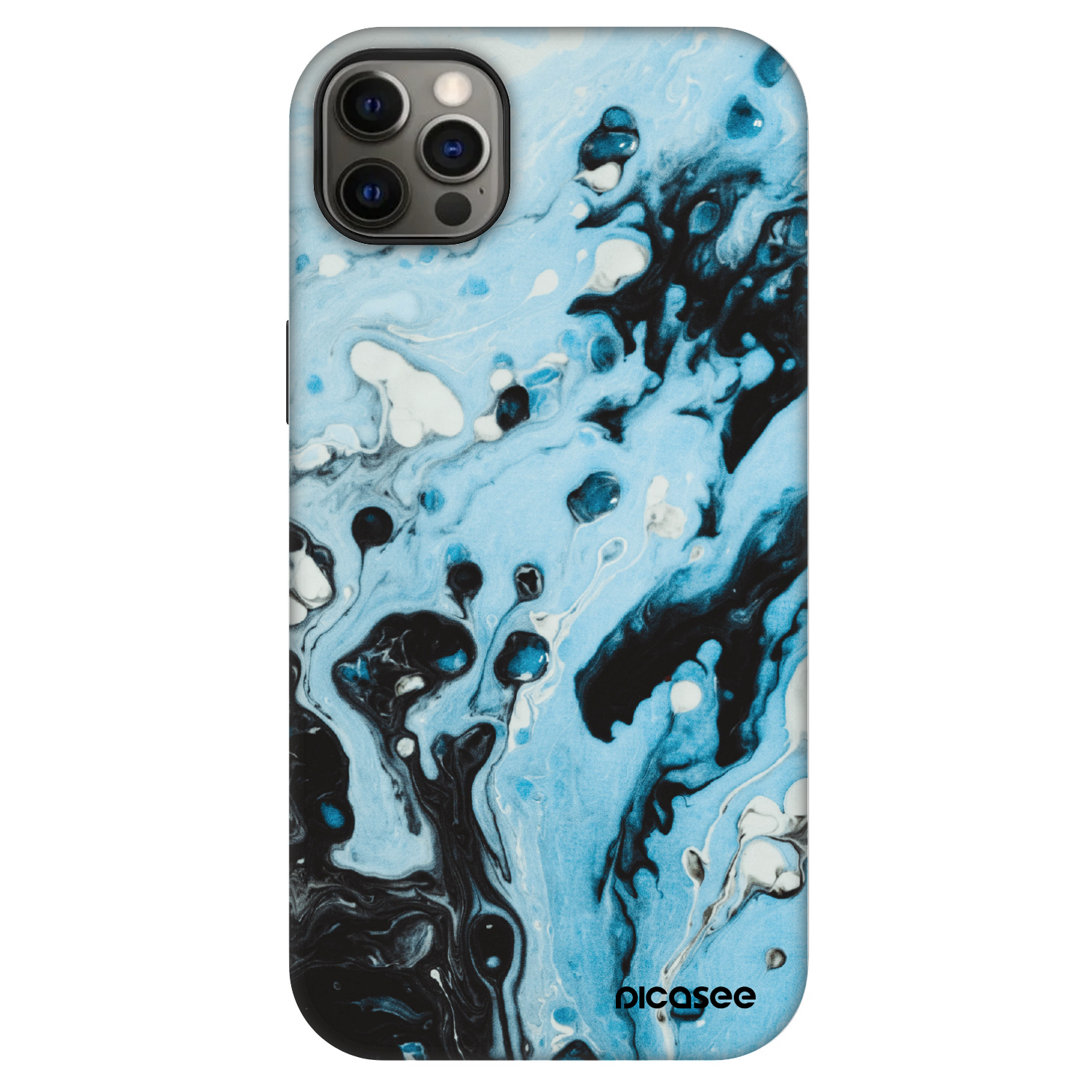 Picasee Fashion Case MagSafe pentru Apple iPhone 12 Pro Max - Organic blue