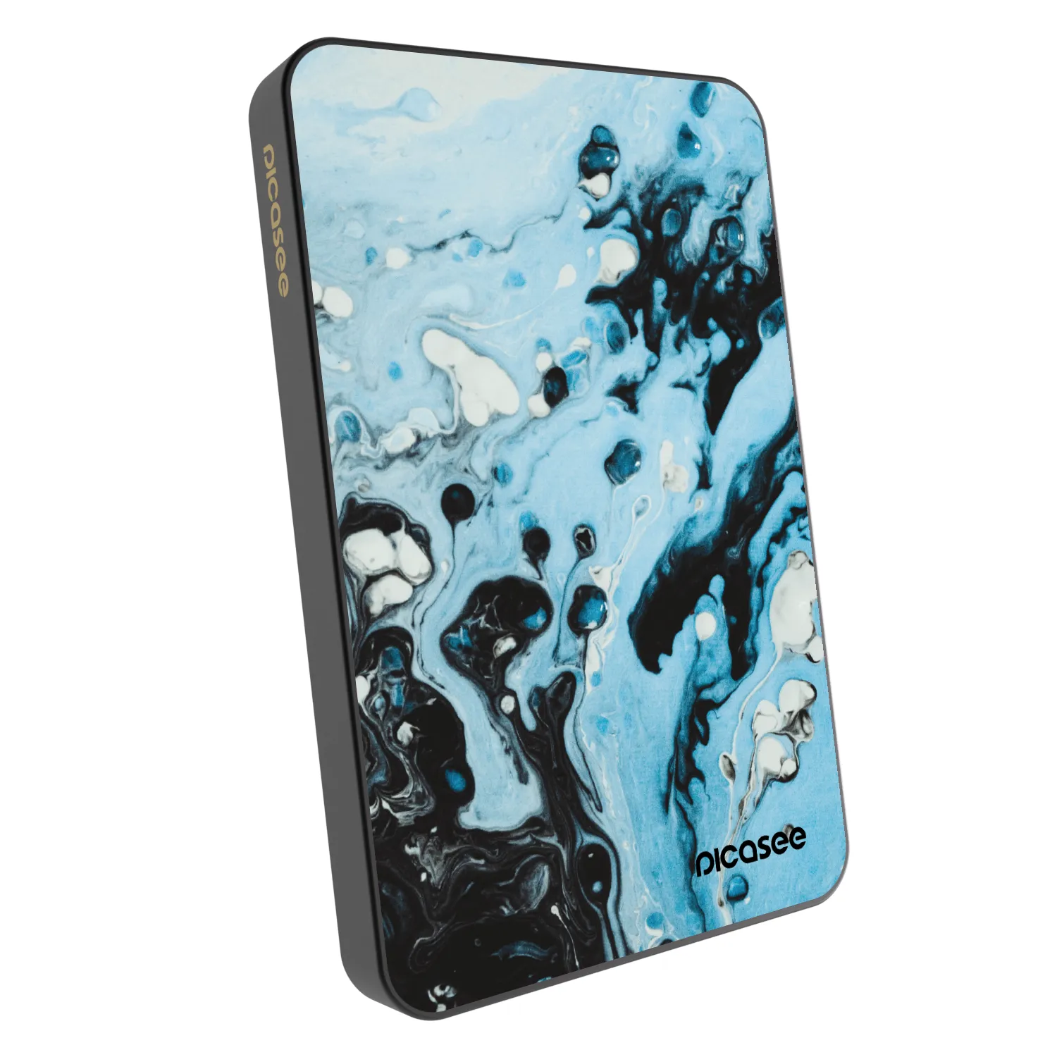 Picasee Powerbank cu MagSafe 5 000 mAh Gri - Organic blue