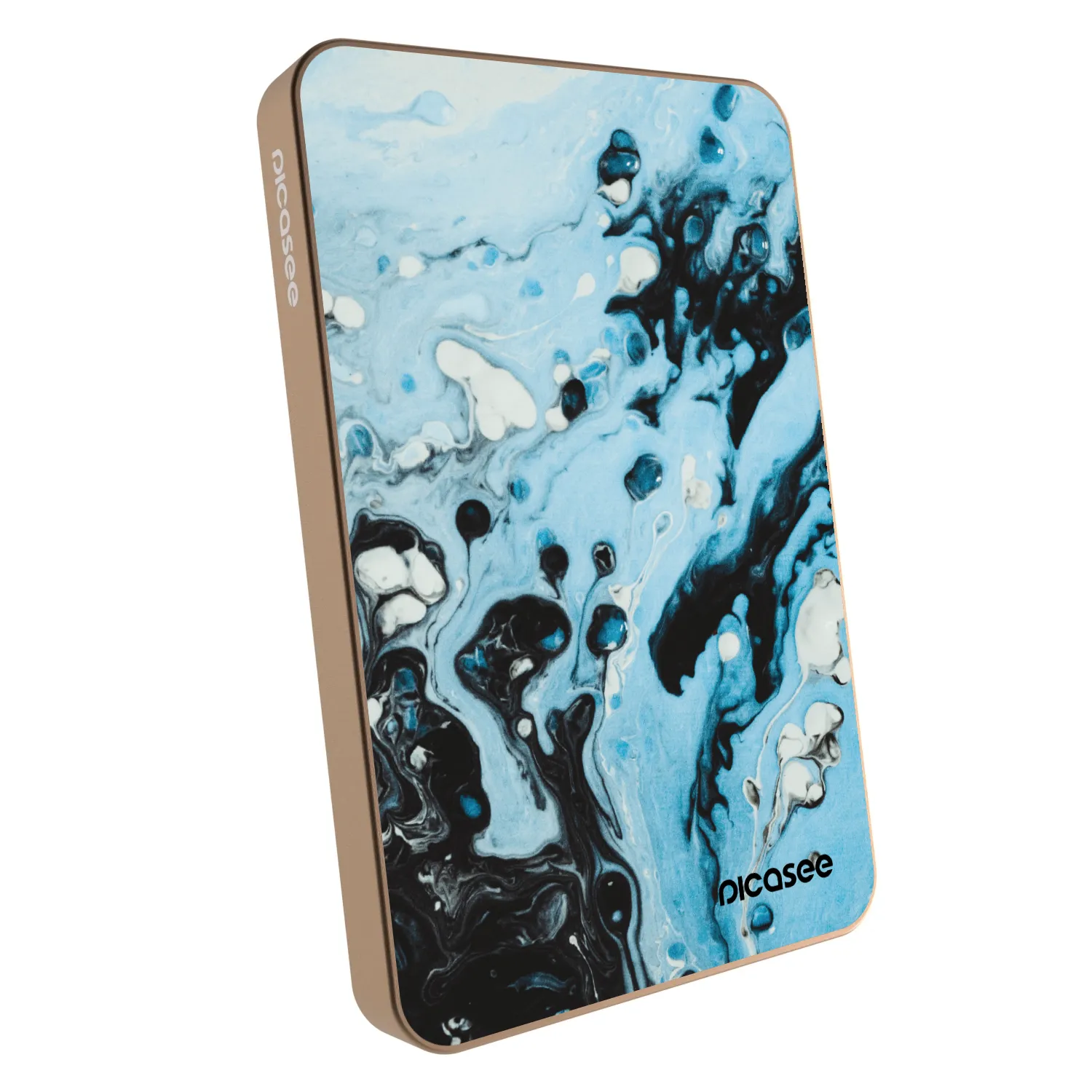 Picasee Powerbank cu MagSafe 5 000 mAh De aur - Organic blue