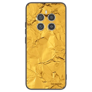 Picasee husă neagră din silicon pentru Realme 12 Pro 5G - Gold