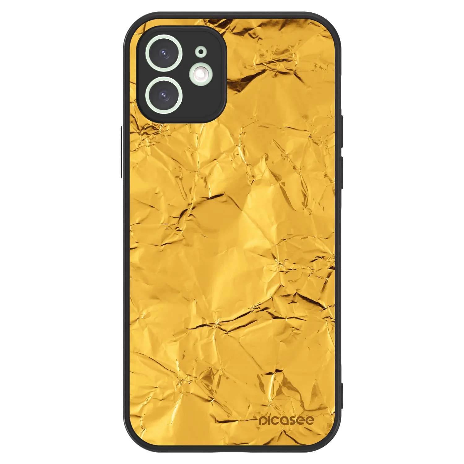 Picasee ULTIMATE CASE MagSafe pentru Apple iPhone 12 - Gold
