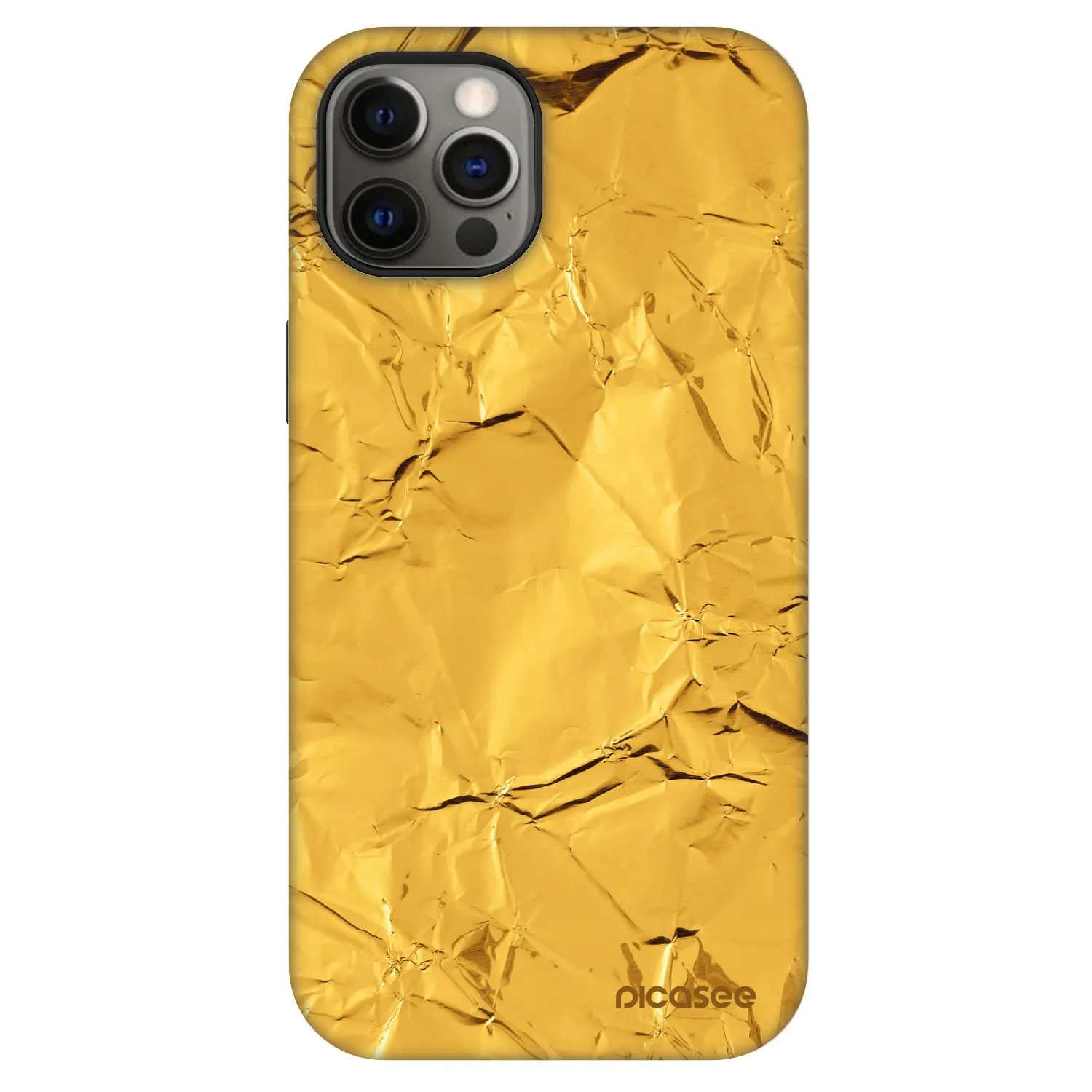 Picasee Fashion Case MagSafe pentru Apple iPhone 12 - Gold