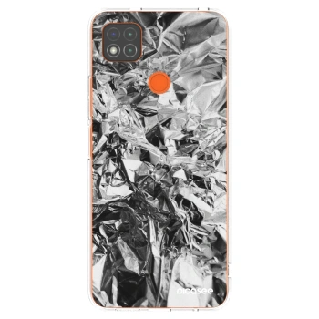 Picasee husă transparentă din silicon pentru Xiaomi Redmi 9C - Chrome
