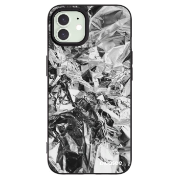 Picasee husă neagră din silicon pentru Apple iPhone 12 Pro - Chrome