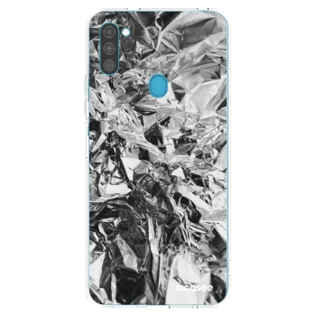 Picasee husă transparentă din silicon pentru Samsung Galaxy M11 - Chrome