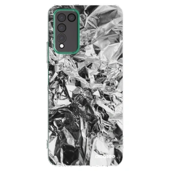 Picasee husă transparentă din silicon pentru Honor 10X Lite - Chrome