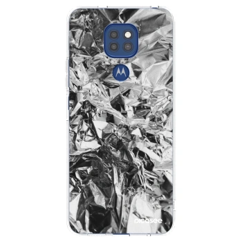 Picasee husă transparentă din silicon pentru Motorola Moto G9 Play - Chrome