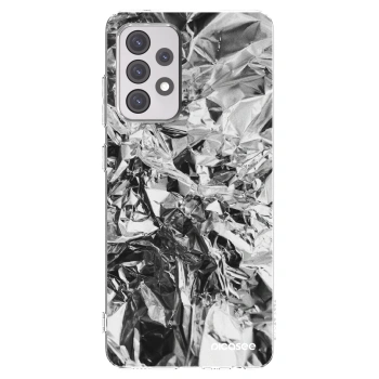 Picasee husă transparentă din silicon pentru Samsung Galaxy A52 5G A525F - Chrome
