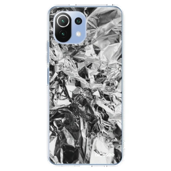 Picasee husă transparentă din silicon pentru Xiaomi Mi 11 Lite - Chrome