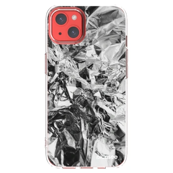 Picasee husă transparentă din silicon pentru Apple iPhone 13 - Chrome