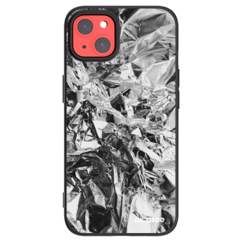 Picasee husă neagră din silicon pentru Apple iPhone 13 - Chrome