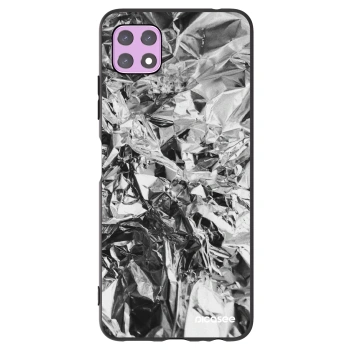 Picasee husă neagră din silicon pentru Samsung Galaxy A22 A226B 5G - Chrome