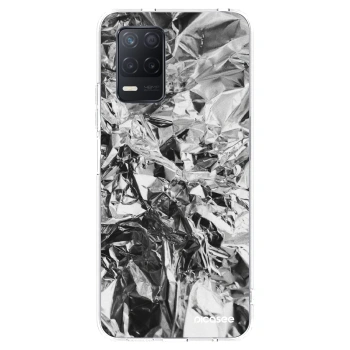 Picasee husă transparentă din silicon pentru Realme 8 5G - Chrome