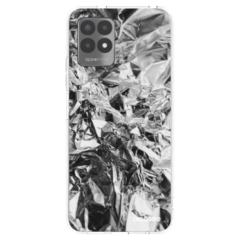 Picasee husă transparentă din silicon pentru Realme 8i - Chrome